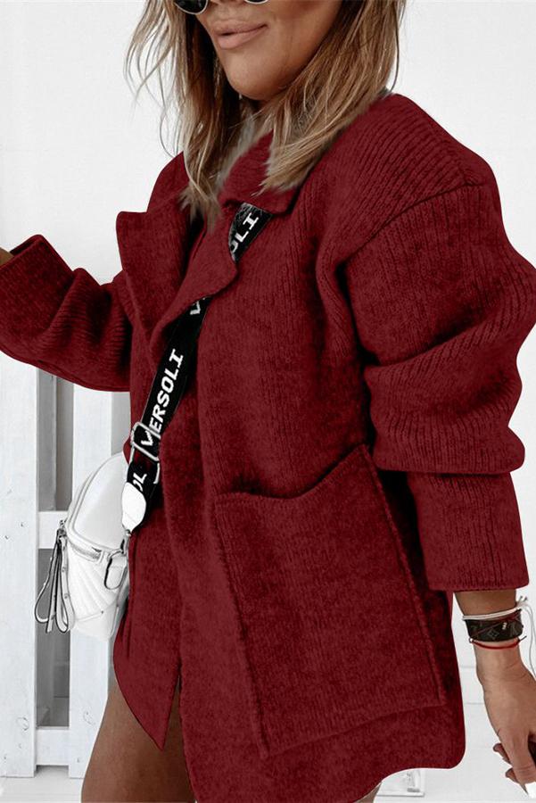 Drune | Honey So Bequem Tasche Strickpullover