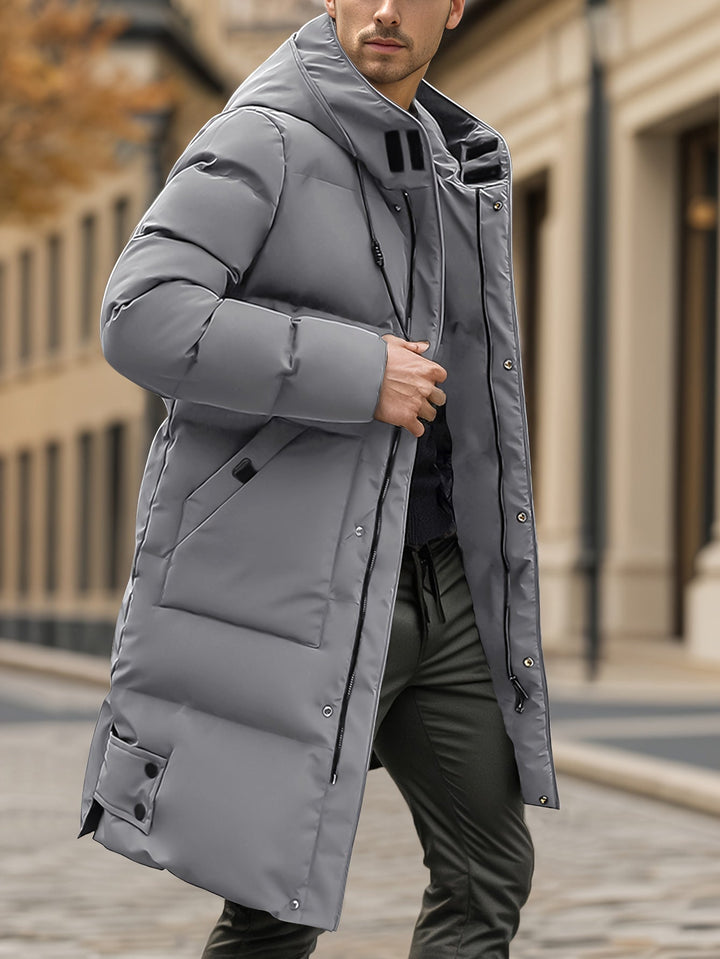 Drune | Herren Winterjacke mit Fleece-Futter und Frontreißverschluss - Perfekt für Outdoor-Aktivitäten