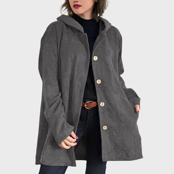 Drune | Gemütliche Kordjacke mit Kapuze