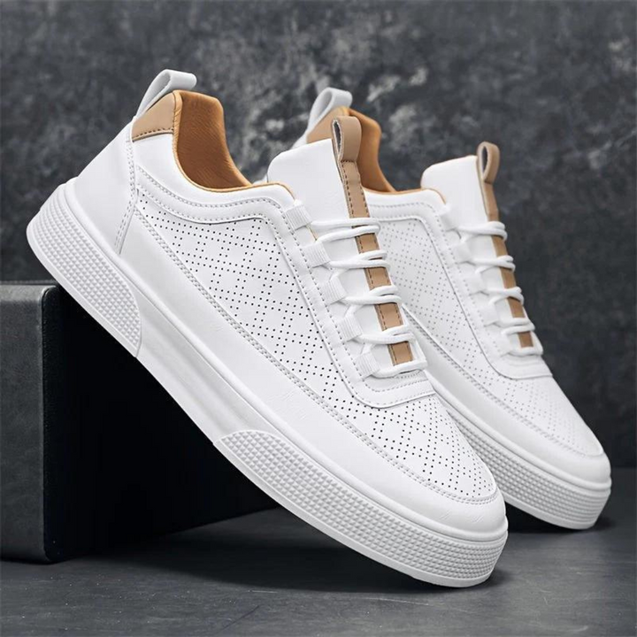 Drune | Bequeme Lässig Weiße Herrenschuhe