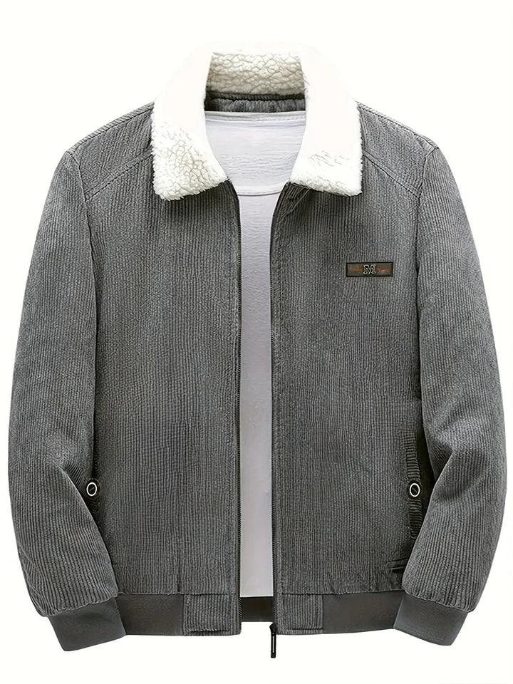 Drune | Herren Winterjacke Corduroy