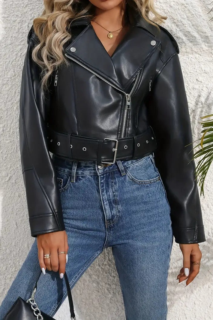 Drune | Kürz Lederjacke