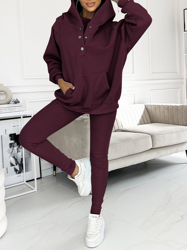 Drune | Lässiger und bequemer Sweatshirtanzug