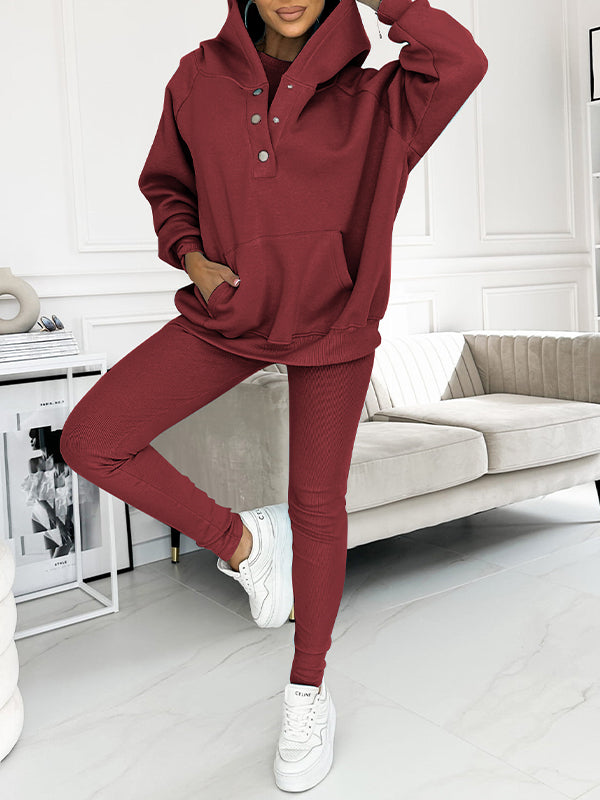 Drune | Lässiger und bequemer Sweatshirtanzug