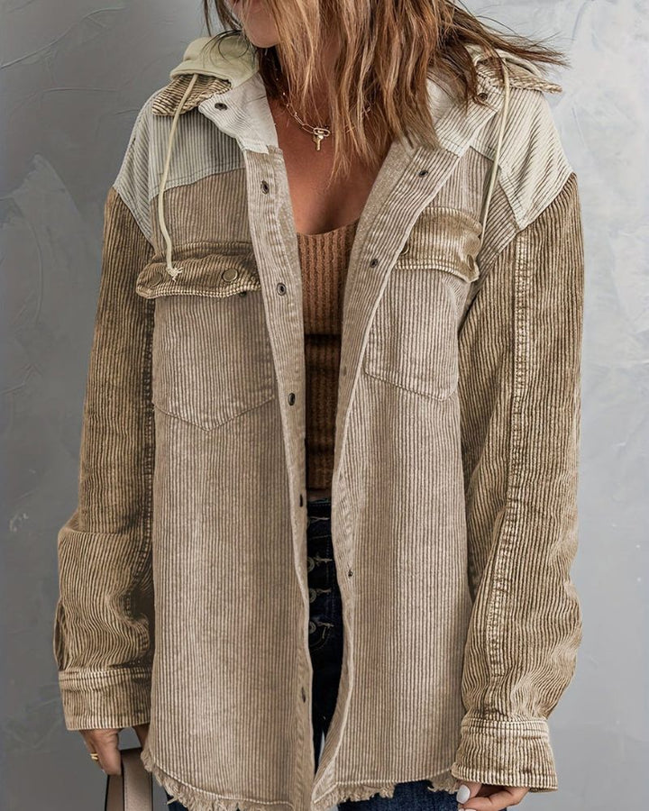 Drune | Stylische Cordjacke