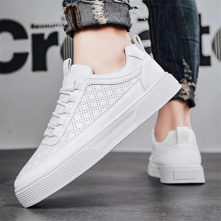 Drune | Bequeme Lässig Weiße Herrenschuhe