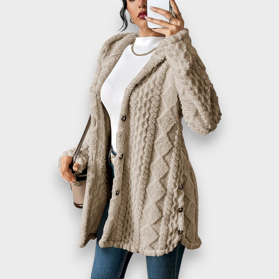 Drune | Plüsch-Hoodie-Cardigan-Pullover