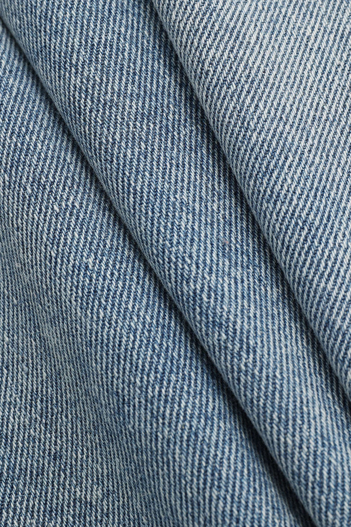 Drune | Weinlese Asymmetrischer Taille Jeans Mit Geradem Bein