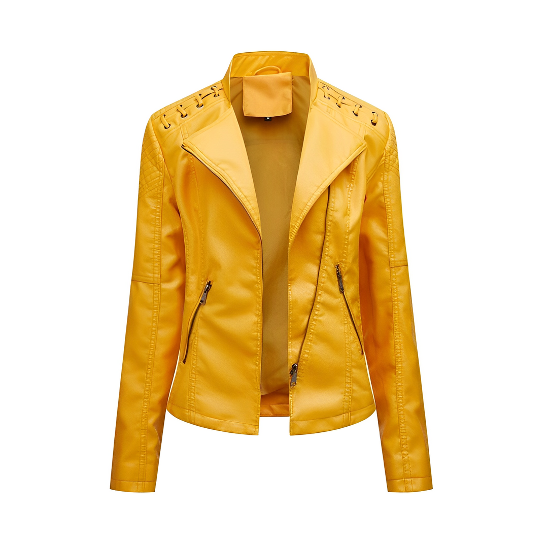 Drune Allrounder: Die ElegantAura Lederjacke