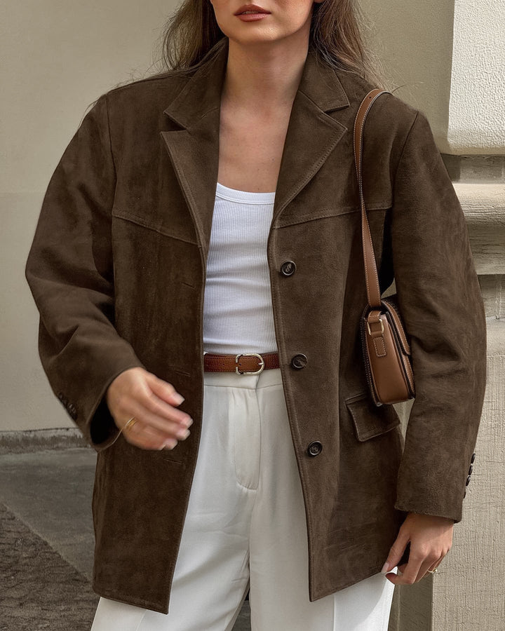 Drune | Wildleder Blazer