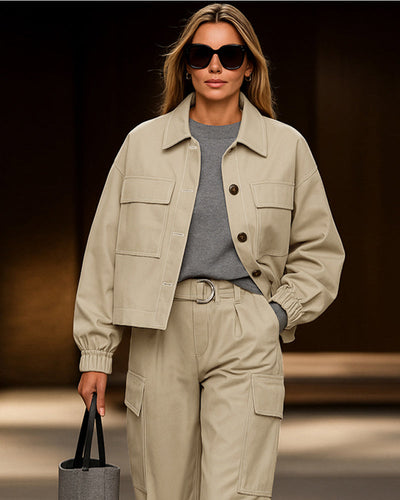 Drune | Utility-Transportjacke und Hose Set