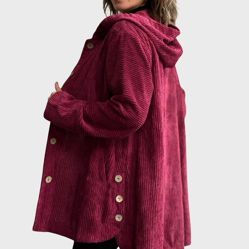 Drune | Gemütliche Kordjacke mit Kapuze