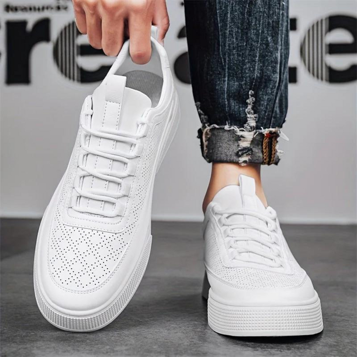 Drune | Bequeme Lässig Weiße Herrenschuhe