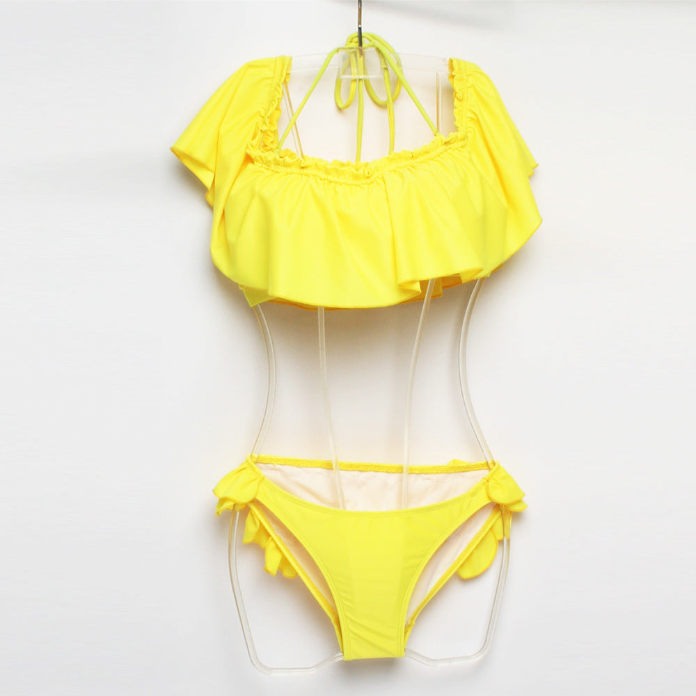 Damen Badeshorts mit Rüschenschnitt Drune