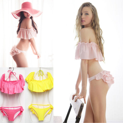 Damen Badeshorts mit Rüschenschnitt Drune