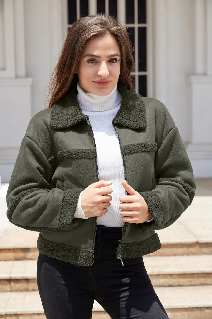 Drune | Fleecejacke Warm und Trendy für Damen