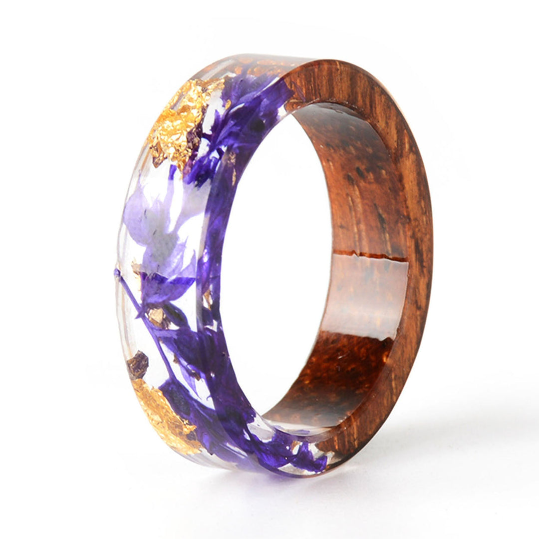 Drune | Transparenter Holzharzring