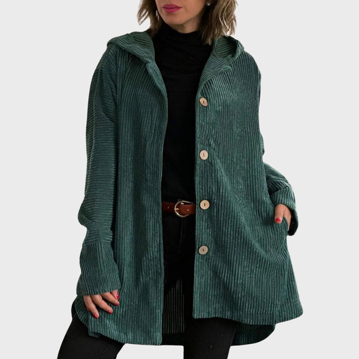 Drune | Gemütliche Kordjacke mit Kapuze