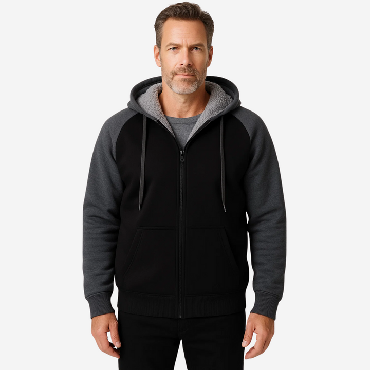 Drune | Herren-Hoodie gefüttert mit Sherpa-Fleece