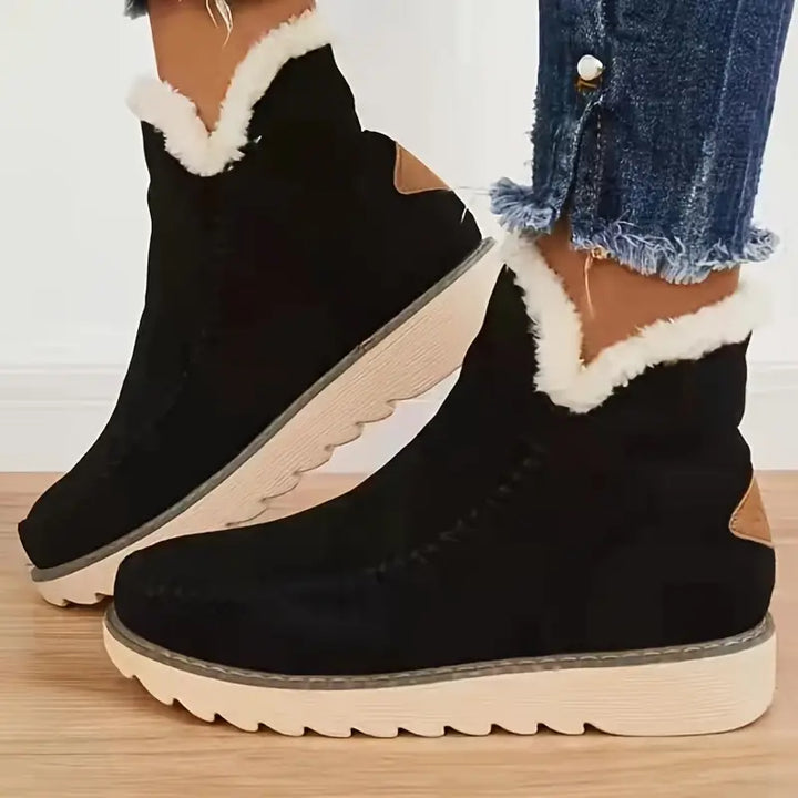 Drune | Warme Plüsch Schafslederstiefel, Stylisch und Bequem