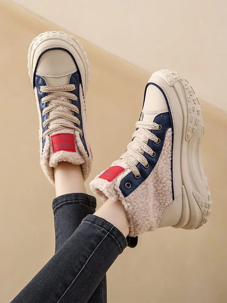 Drune | Schneestiefel Für Frauen Mit Dicker, Warmer Sohle