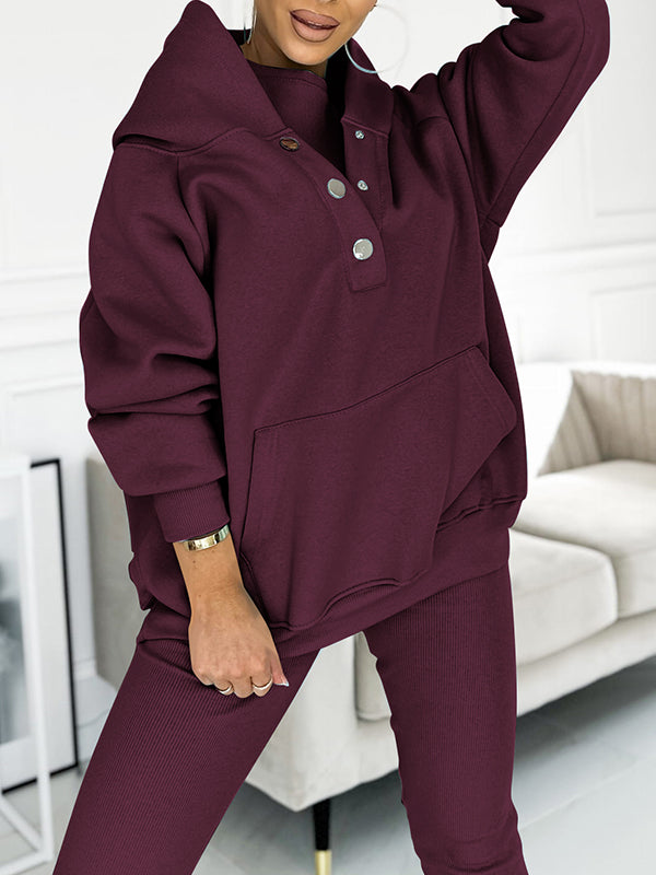 Drune | Lässiger und bequemer Sweatshirtanzug