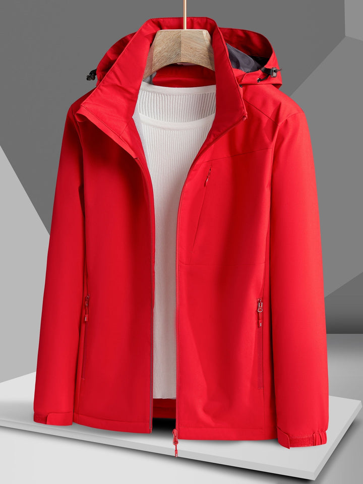 Drune Wasserdichte Fleece-Winterjacke Mit Kapuze Für Damen | Perfekt Für Outdoor-Aktivitäten