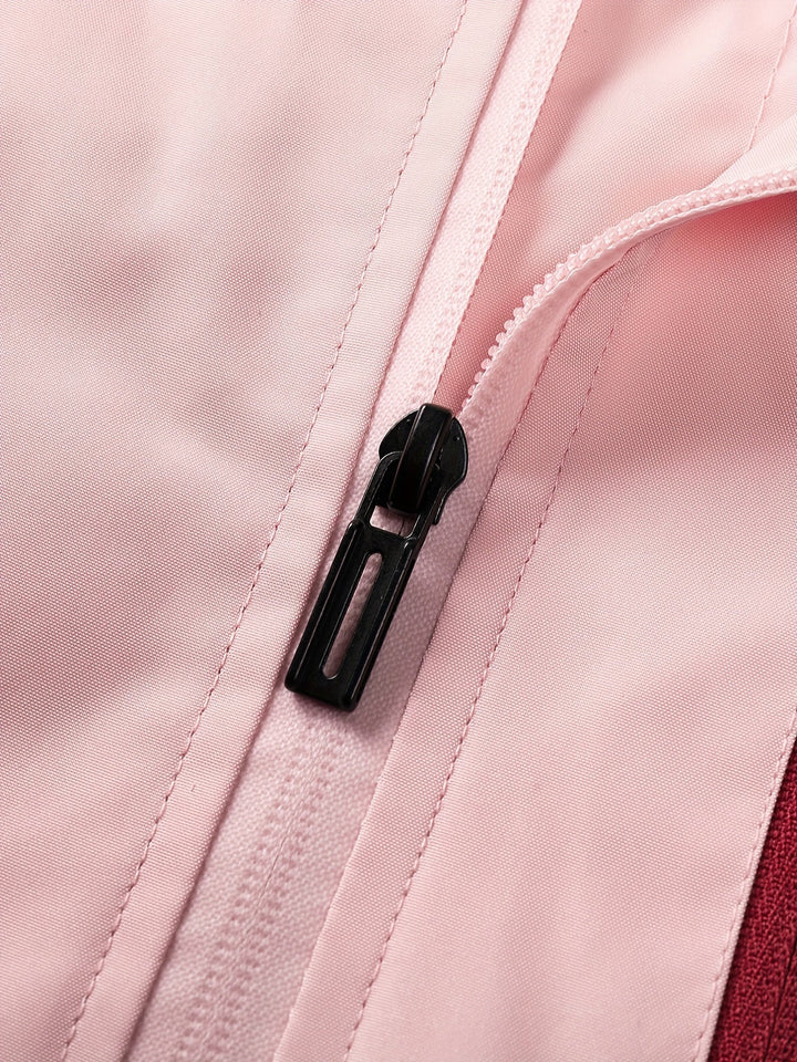Drune | Sportliche Damen Outdoorjacke mit Kapuze und Taschen mit Reißverschluss