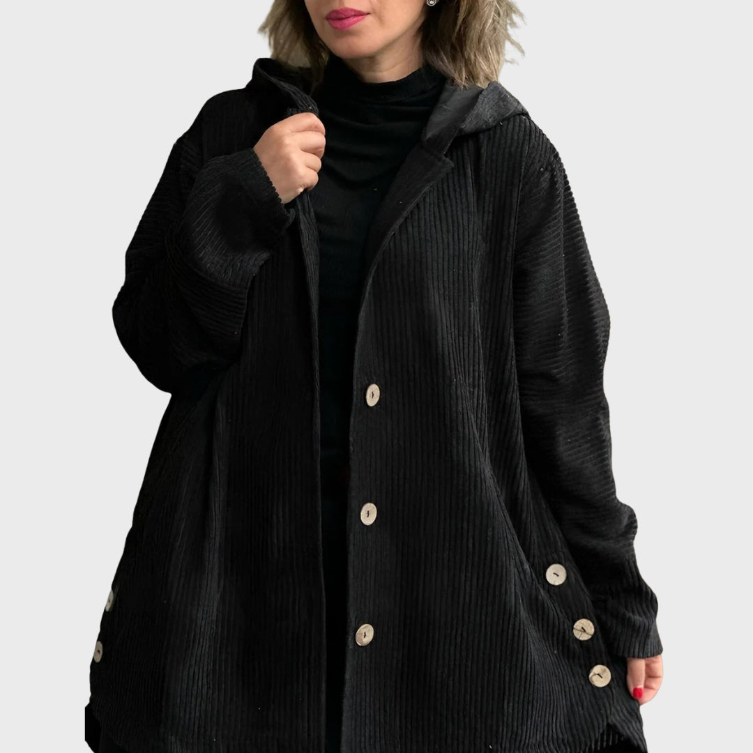 Drune | Gemütliche Kordjacke mit Kapuze