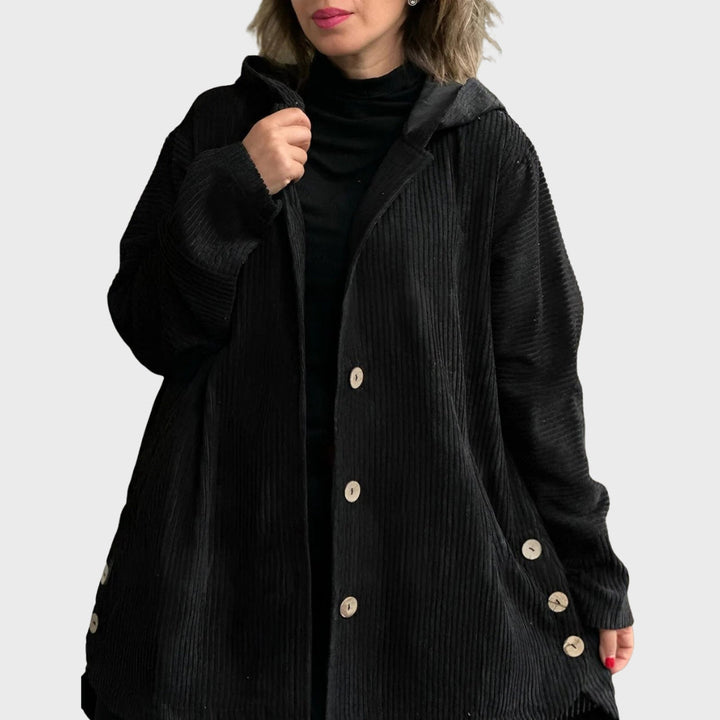 Drune | Gemütliche Kordjacke mit Kapuze