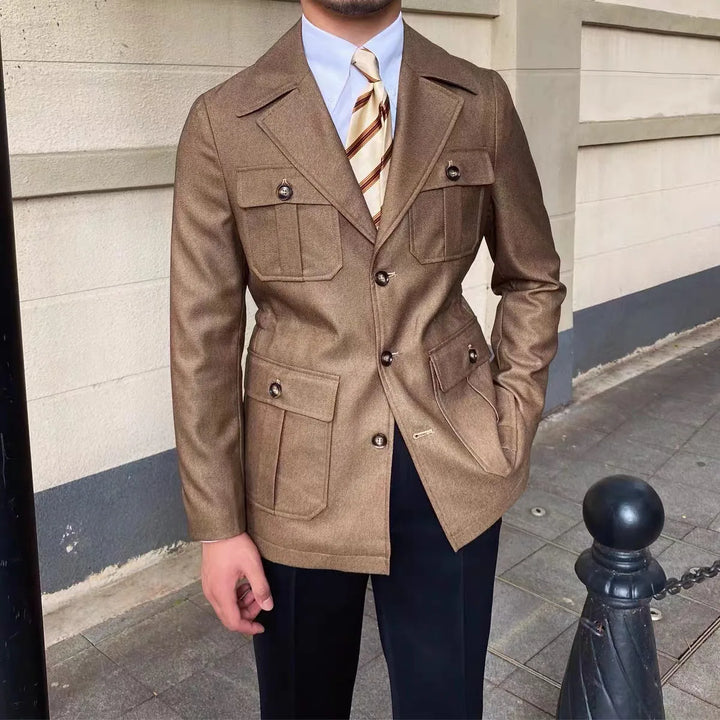 Drune | Wintermantel mit Schneiderkragen, Haute Couture