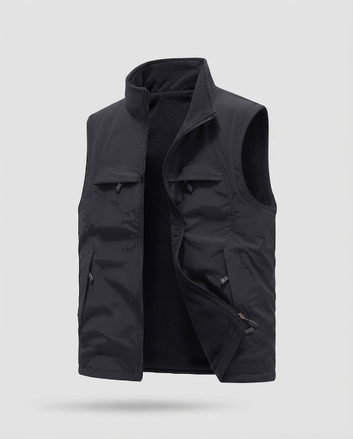 Herren Praktische und wandelbare Fleece-Weste Drune