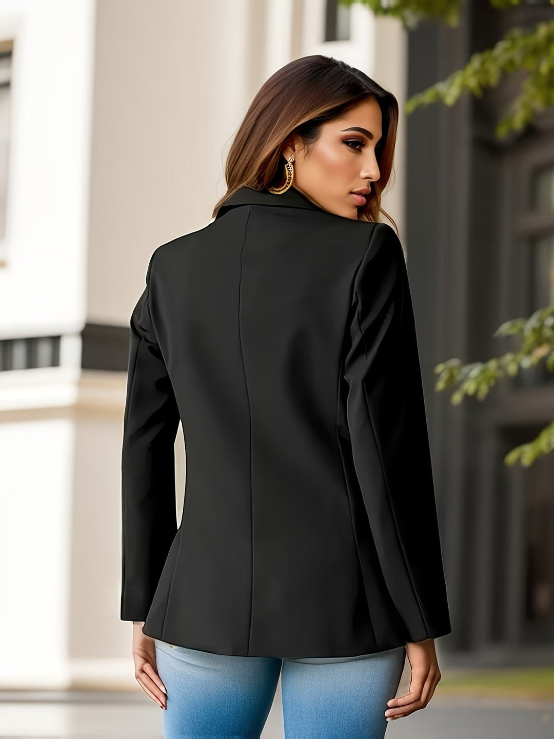 Drune | Solider Blazer mit Seitentaschen