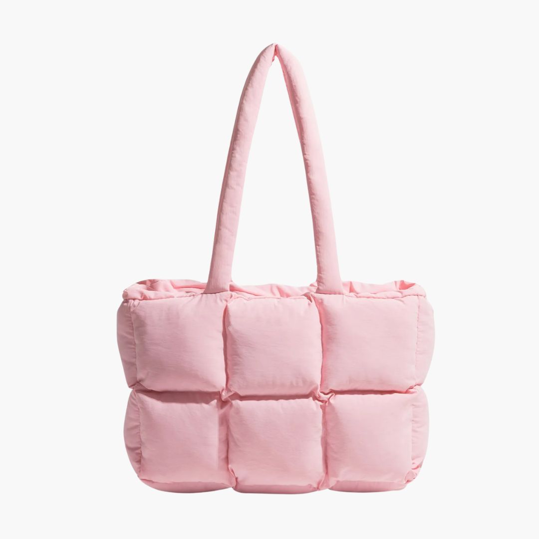 Drune | Puffer Schultertasche für Damen - Stilvolle und geräumige Handtasche