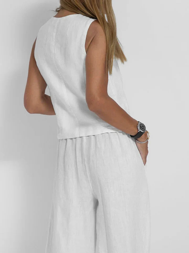 Drune | Zweiteiliges Weste-Set für Damen