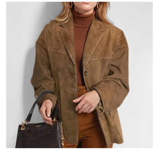 Drune | Wildleder Blazer