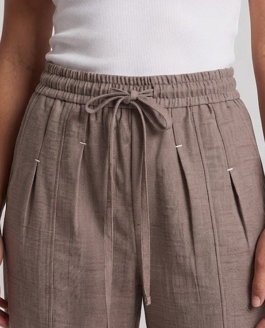 Damen Elegante und weit geschnittene Palazzo-Hose Drune