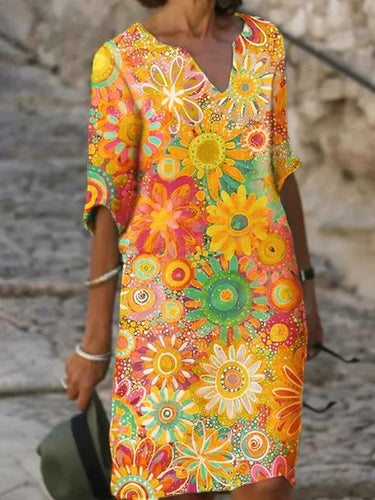Drune | Sonniges Blumenkleid