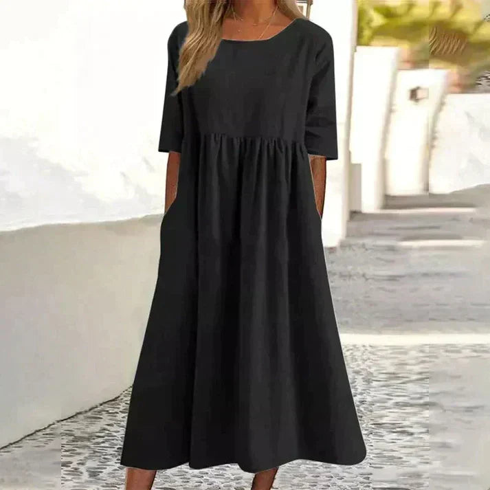 Elegantes Kleid aus Baumwolle