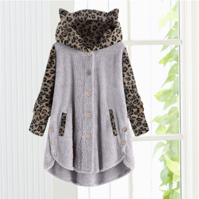 Drune | Strickjacke mit Süßen Katzenohren