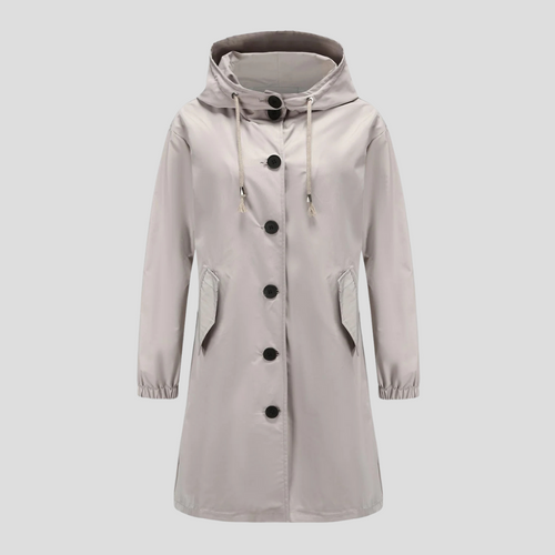 Drune | Regenjacke mit Kapuze für Damen