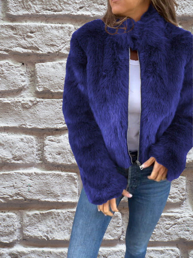 Drune | Luxus Damen-Felljacke