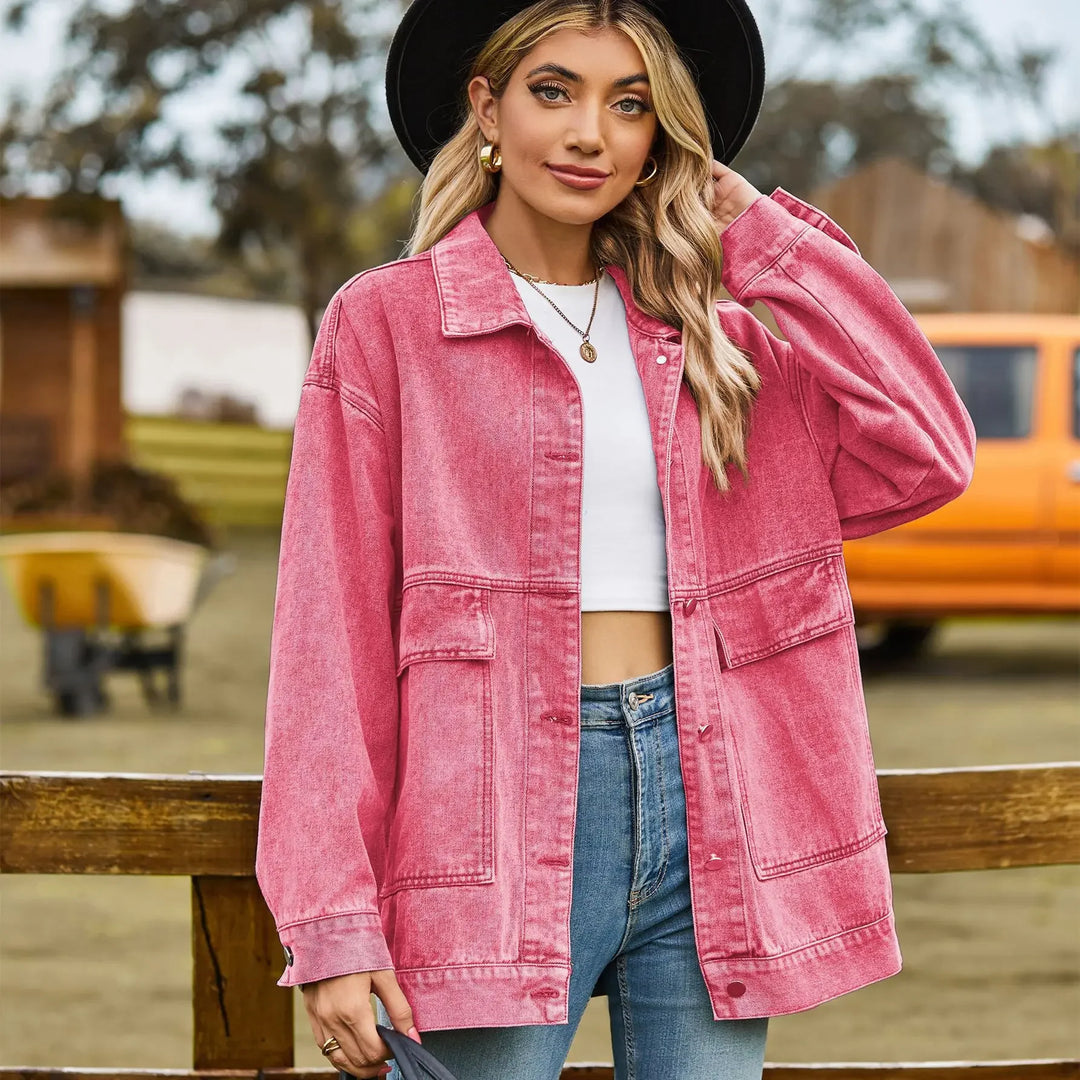 Drune | Vintage Jeansjacke für Frauen