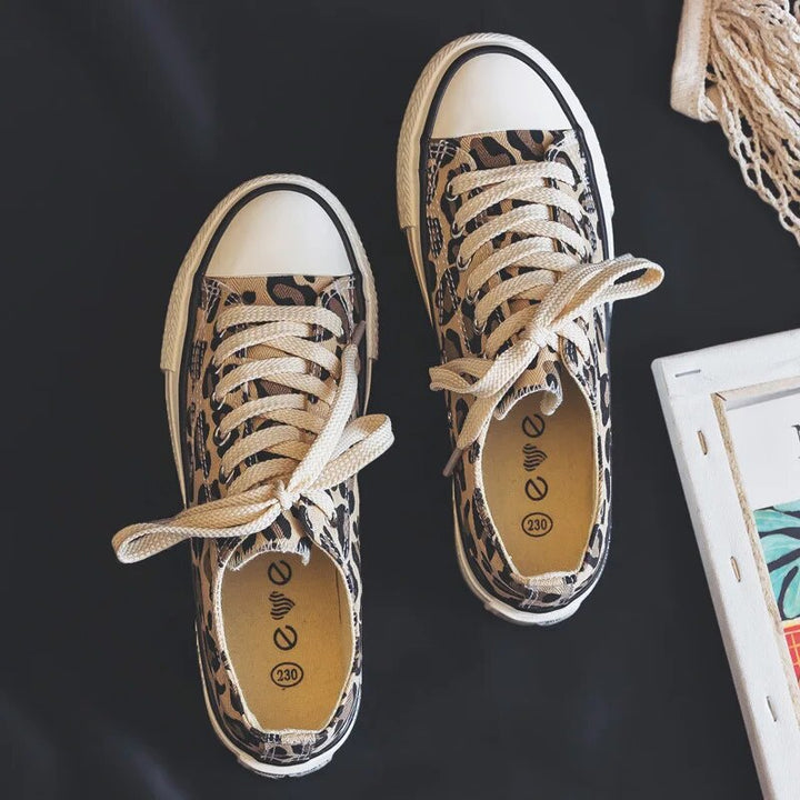 Drune | Leopard Turnschuhe