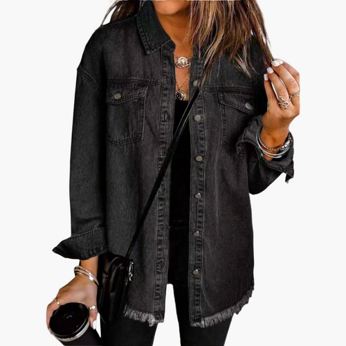 Drune | Jeansjacke Im Lässigen Vintage-Stil - Perfekt für Freizeit und Alltag