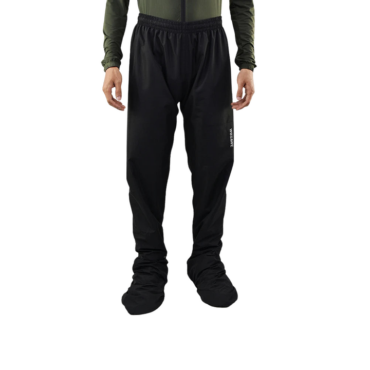 Drune | Herren Motorrad Regenjacke wasserdicht - Reflektierend schwarz/grün S-2XL