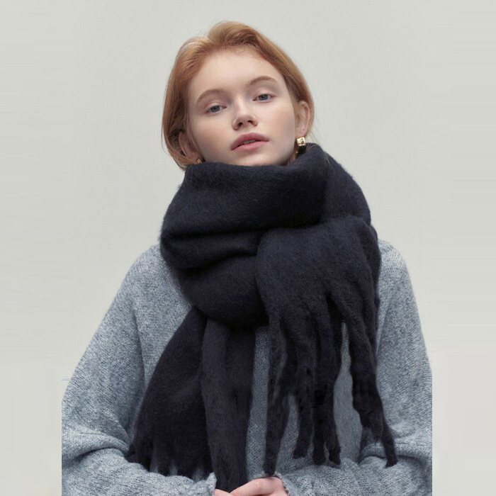 Drune | Schal mit Quaste