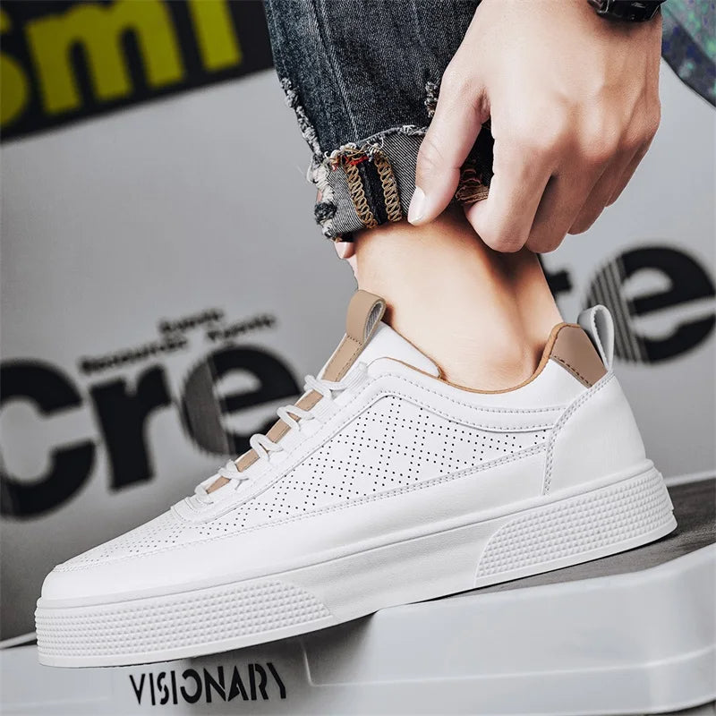 Drune | Luxe Leder Sneakers Für Herren