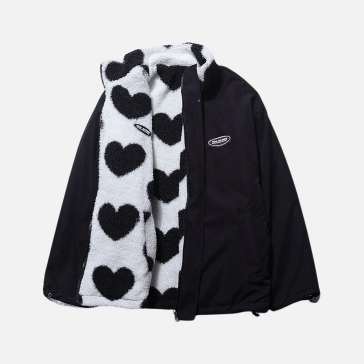 Drune | Damen Winter Puffer Jacke - Reißverschluss