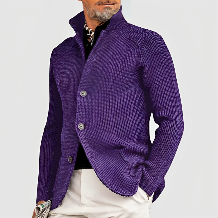 Drune | Knöpfen Cashmere Mantel für Herren